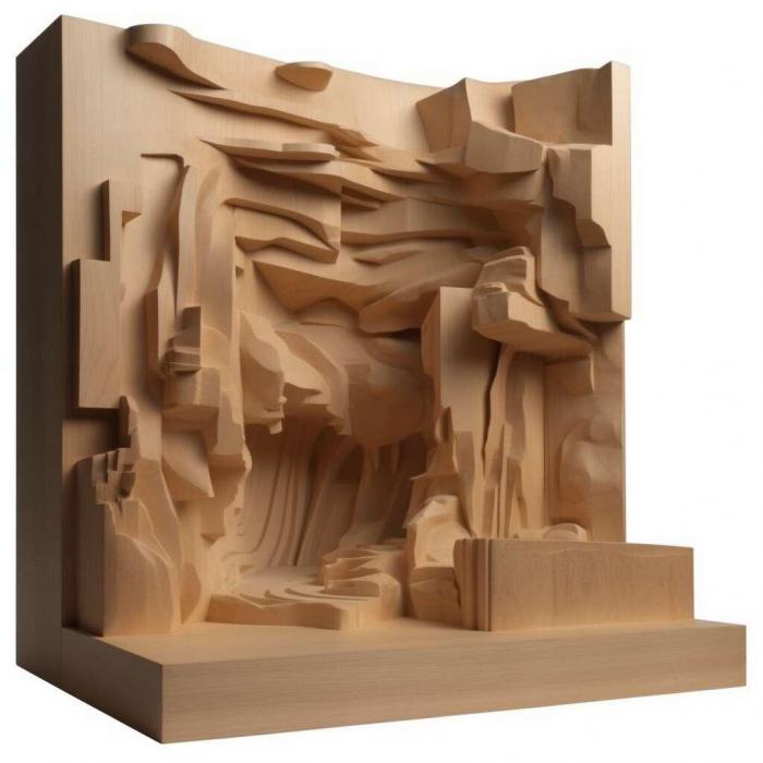 نموذج ثلاثي الأبعاد لآلة CNC 3D Art 